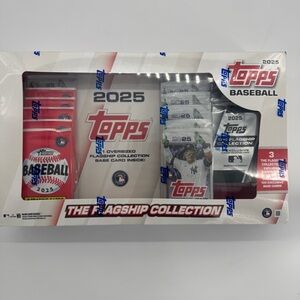 NEW 2025 Topps Baseball The Flagship Collection Series 1 +Heritage 3 Bonus Pack
